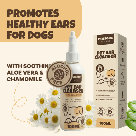 PawCalm™ Pet Ear Cleanser | Gentle Alcohol-free Cleanser