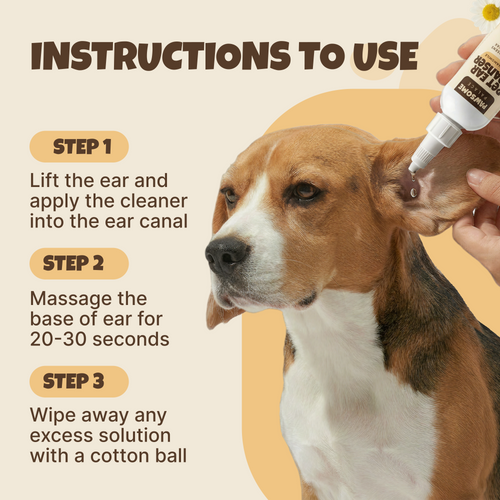 PawCalm™ Pet Ear Cleanser | Gentle Alcohol-free Cleanser