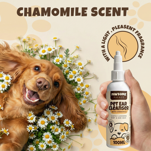 PawCalm™ Pet Ear Cleanser | Gentle Alcohol-free Cleanser